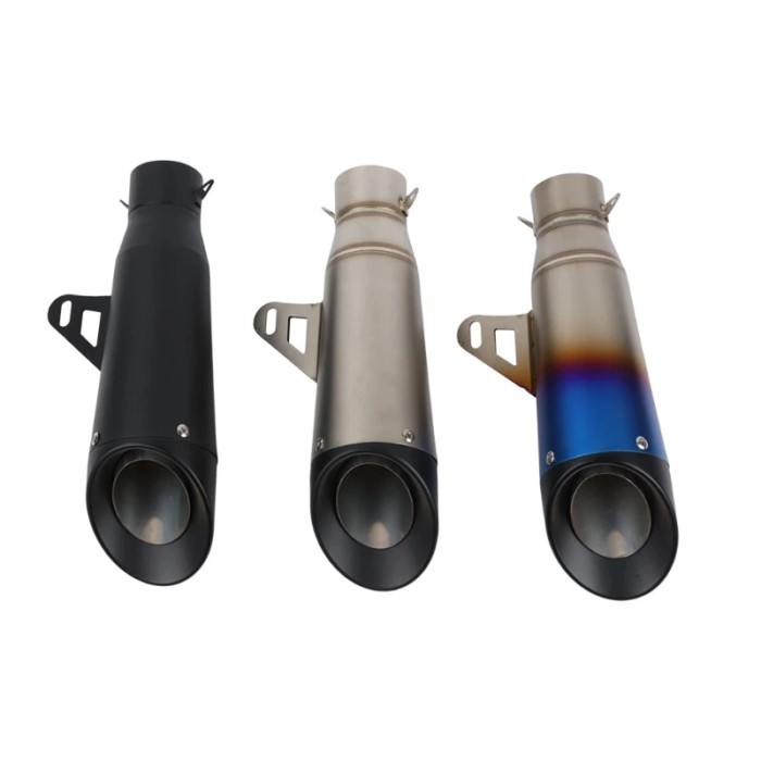 51mm Universal Motorcycle Exhaust SC Muffler Pipe GP-Project For Yamaha R6 R15 R1 R3 MT07 Tmax155 X