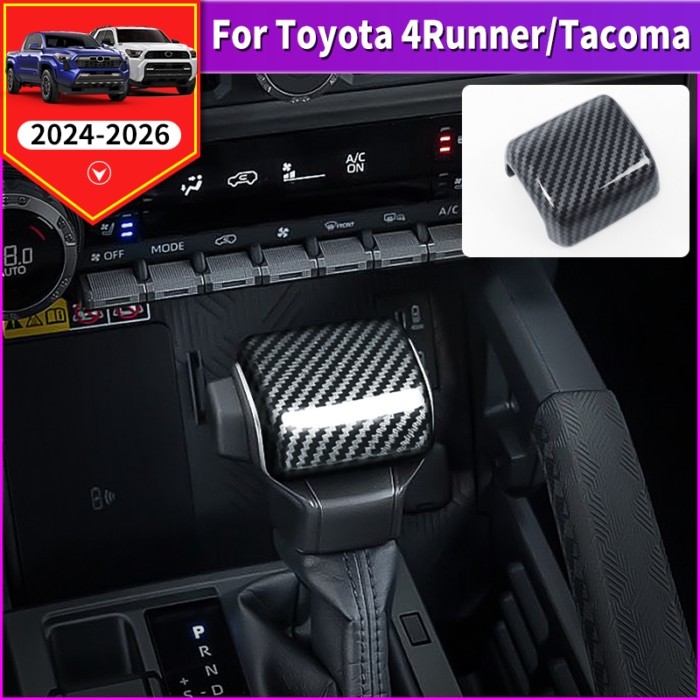 For Toyota 4Runner Tacoma 2024 2025 2026 Gear Head Cover Decorative sticker Car Interior Protection