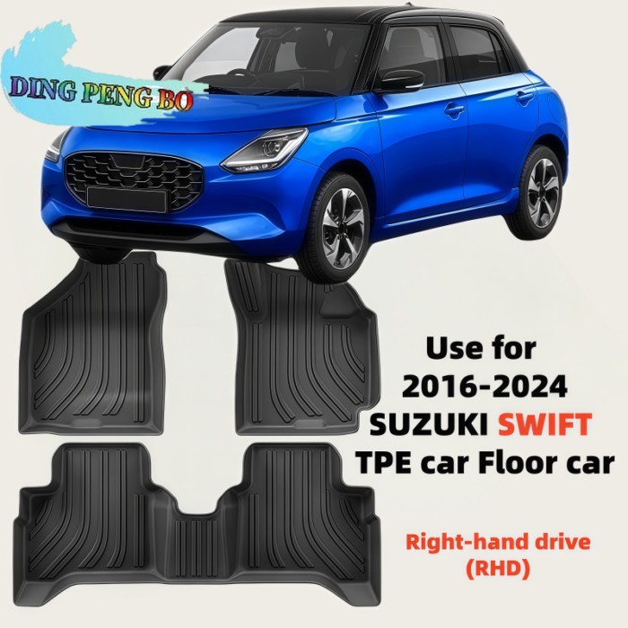Use for 2016+ SUZUKI SWIFT Dzire custom car Floor car carpet Mat Fit For SUZUKI SWIFT Dzire waterpr