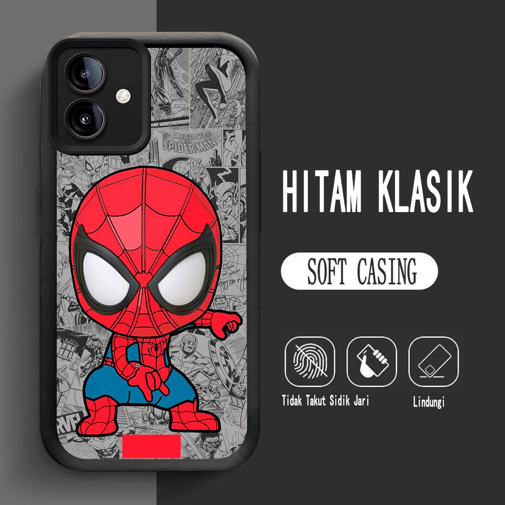 Y-1 เคสซิลิโคน Spider-Man สําหรับ Samsung A07 M04 A06 A04 A04E A05 F04 5G กรณี