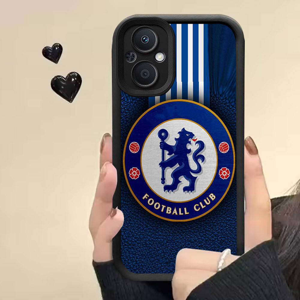 R6 Blue CFC เคสซิลิโคนสําหรับ OPPO Reno 8Z 7Z 8 7 Lite 5G