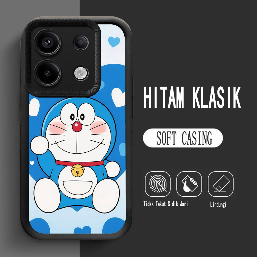 เคสสําหรับ Xiaomi POCO X6 NEO M6 Pro Soft L-22 Doraemon