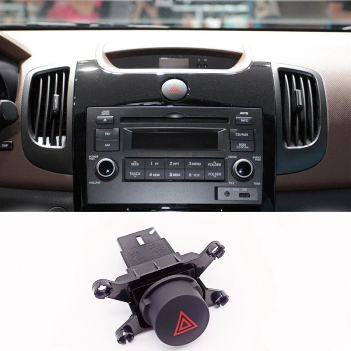 Hazard Warning Dash Light Indicator Switch for Kia Forte 2009-2016  danger signal warning switch em