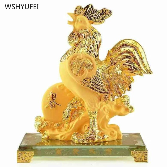 Resin zodiac ornaments: Rat Tiger, Rabbit, Dragon, Snake, Horse, Sheep, Monkey, Chicken, Dog, Pig C