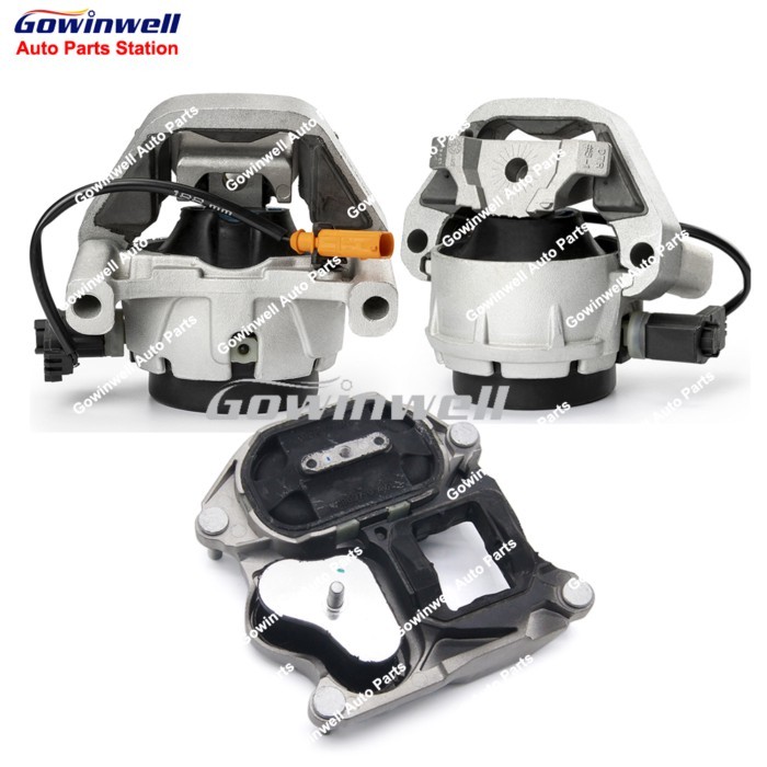 2pcs or 3pcs Engine Mount Gearbox Support Kits For Audi A6 C7 S6 A7 S7 S8 A8 D4 2.5 3.0 TDI 4G01993