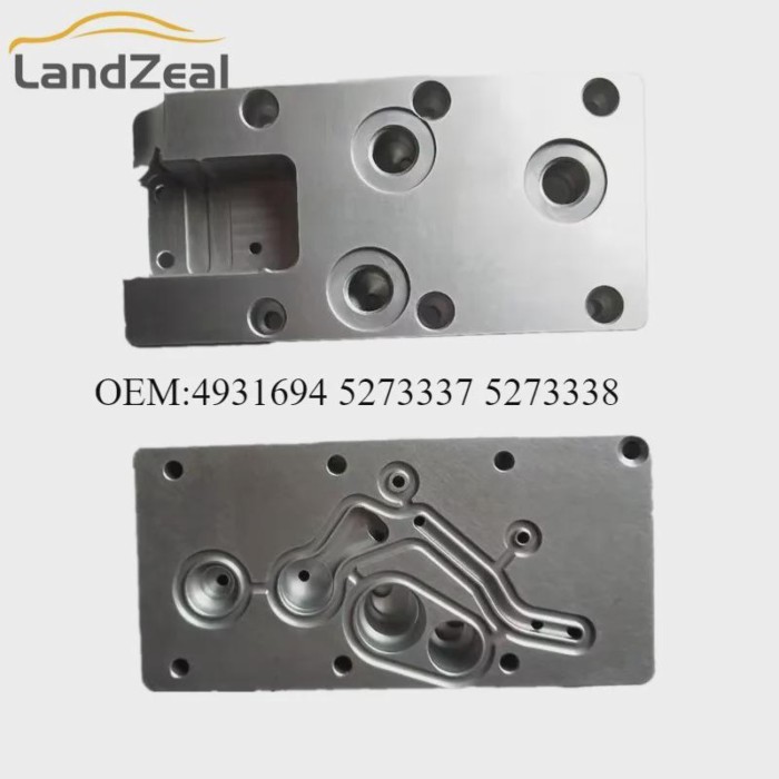 Top Plate/Bottom Plate 4931694 5273337 5273338 Automobiles Urea Pump aluminum plate for Emitec 4931