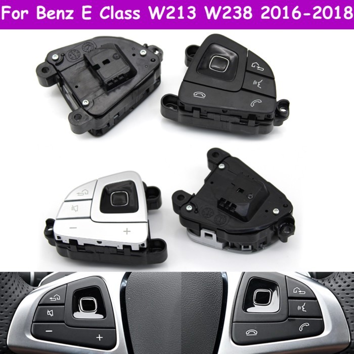 W213 W238 C238 LHD Car Multi-function Steering Wheel Buttons Volume Control Switch Button Assembly
