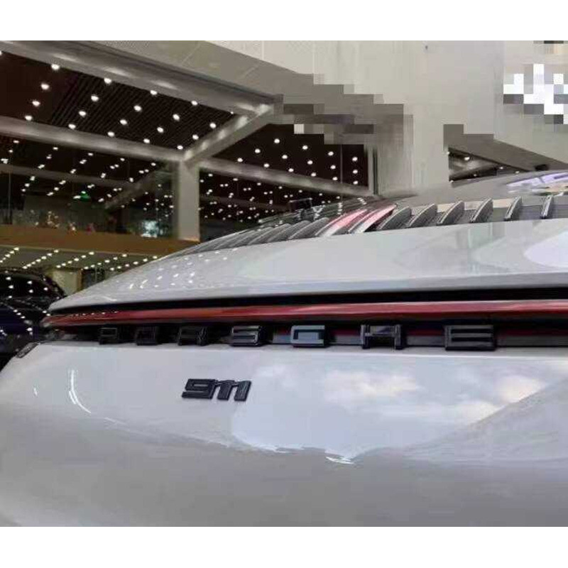Porsche 992 โลโก้รถ 911 โลโก้หาง carrera4S Conjoined Letter Turbo Trunk โลโก้ที่ไม่ซ้ํากัน