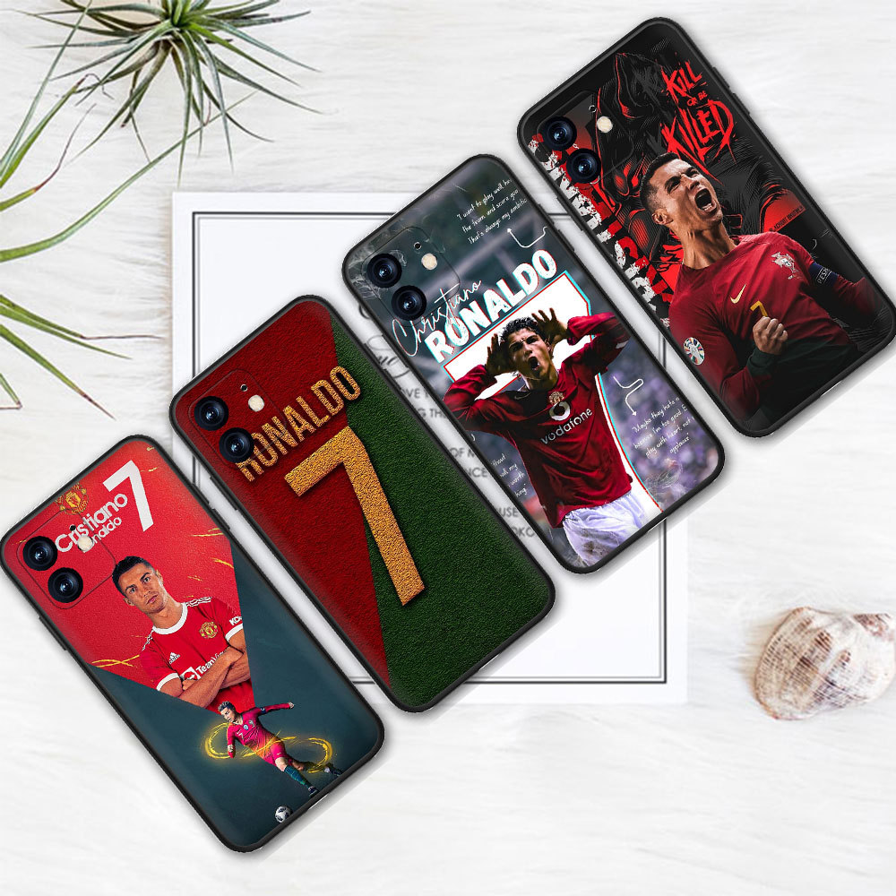 เคสนิ่มสีดํา Huawei Y6 Y6s Y6Pro Y6 Y7 Y9 Prime 2019 90C5 Cristiano Ronaldo เคสโทรศัพท์