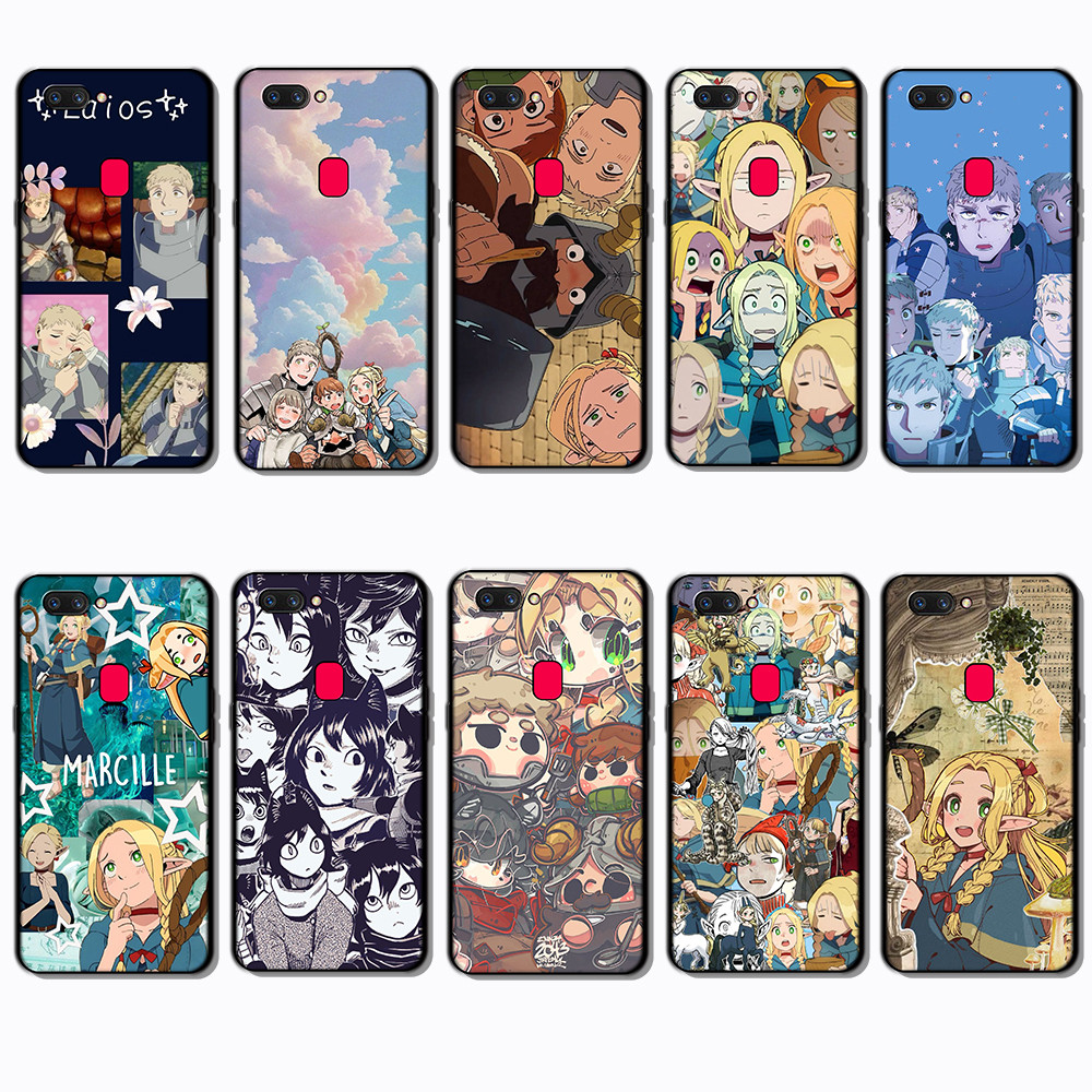 สําหรับ OPPO A1 A1K A3S A5 A5S A7 A8 A9 A11 อร่อยใน Dungeon Black Edge Full Coverage TPU เคสโทรศัพท์