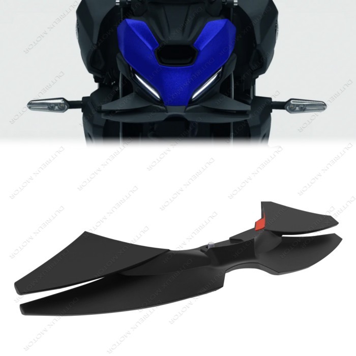 MT07 MT07 Y-AMT 2025 Accessories Downforce Aerodynamic Winglet Front Spoiler Kit MT07/YAMT Front Sp