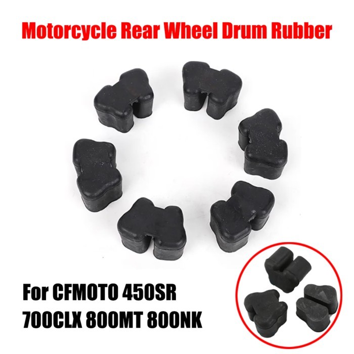 For CFMOTO CF 450SR 700CLX 800MT 800NK 450 SR 700 CLX 800 MT NK Motorcycle Rear Wheel Drum Hub Cush
