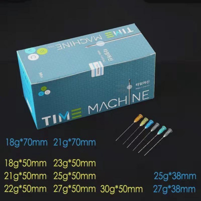 Disposable Fine Micro Cannula For Filler Injection 18G 21G 22G 23G 25G 27G 30G Plain Ends Notched E