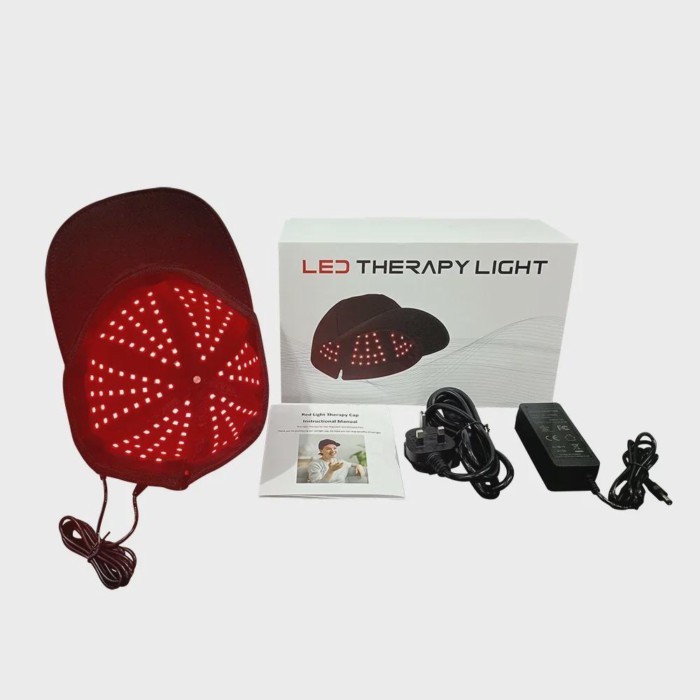 LED Red Light Therapy Hat Cap 660nm 850nm 940nm Helmet for Headache Relief And Brain Function Impro