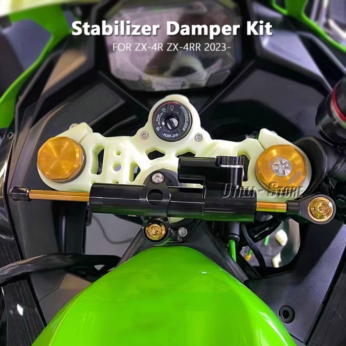 For KAWASAKI ZX 4R zx 4RR ZX-4R ZX4R ZX-4RR ZX4RR 2023- Motorcycle Accessories CNC Stabilize Damper