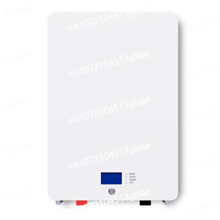For 3KW 5KW 7KW Energy Storage PV Household Base Station 6000+Cycles Wall Mounted 48V 50Ah 100Ah 15