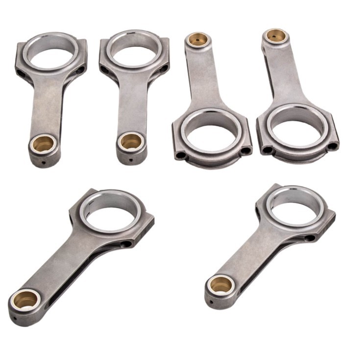 4 H-Beam Connecting Rods Conrod Con Rods for BMW M30B35 Big 6 engine M30 L6
