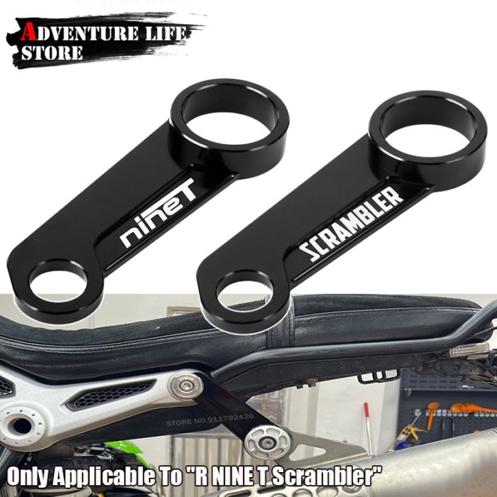 For BMW R Nine T R9T Scrambler 2016-2024 RNINET Motorcycle High Exhaust Pipe Holder Exhaust System