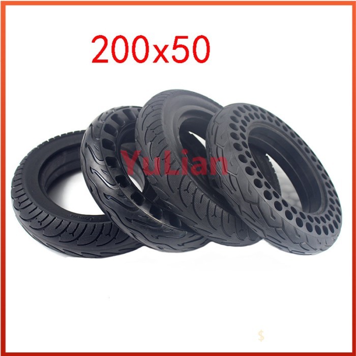 NEW 8-Inch 200x50 Solid Tire For Xiaomi Ninebot Segway ES1 ES2 ES4 Electric Scooter Wheel Tyre Expl