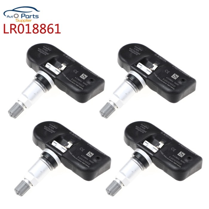 4 Pcs LR018861 4H23-1A159-AE TPMS Tire Pressure Sensor 433MHZ For Jaguar Land Rover For XK8 2005-20