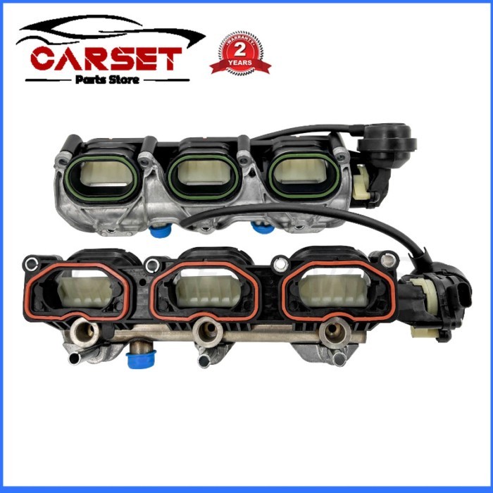 2X Left & Right Intake Manifolds For Audi S4 S5 A6 A7 A8 Q5 Q7 V6 3.0 06E133109 06E133109AF 06E1331