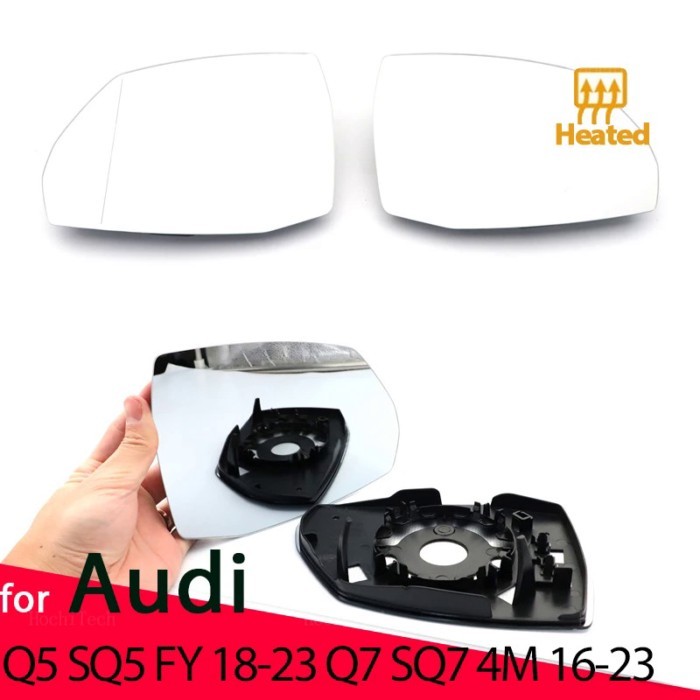 Mirror Heated Side Mirror Glass Rearview Mirror Lens for Audi Q5 Q5L SQ5 FY2018-2023 Q7 SQ7 4M 2016