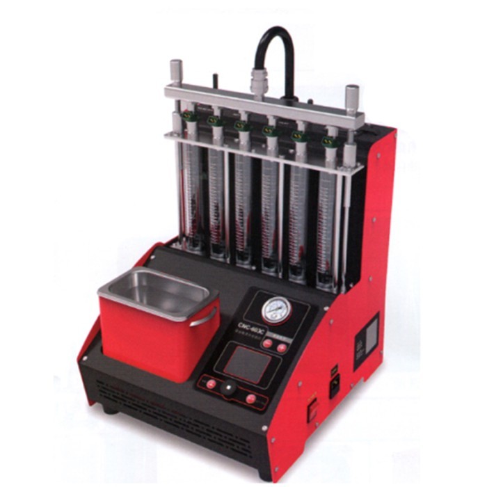 CNC-60 Fuel Injector Cleaning Detector Ultrasonic Cleaning Technology Microprocessor Oil Pressure C