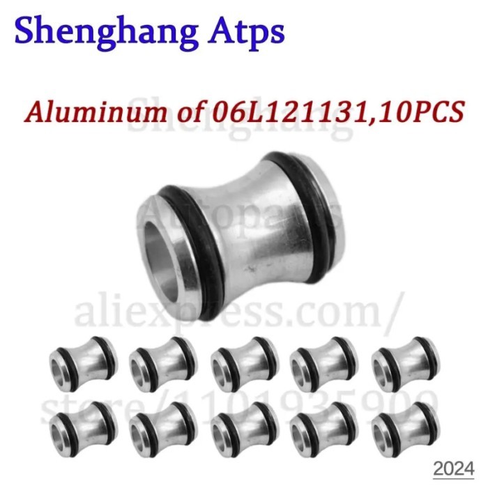 Engine Water Pump To Oil Cooler Connector For Audi A3 A4 A5 A6 A7 A8L Q5 Q7 Q8 TT VW 1.8 2.0T 06L12