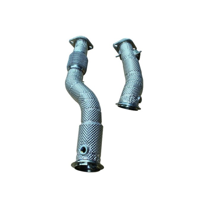 For BMW  M3 M4 G80 G82  S58 3.0T Engine Cat-free Downpipe Catalytic Converter Exhaust System With H