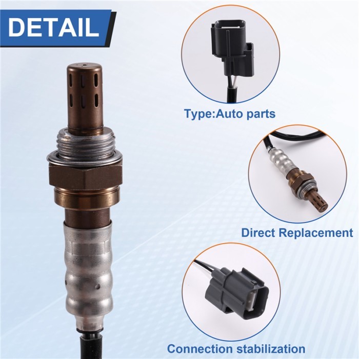 O2 Sensor 35655-ZY3-013 Oxygen Sensor Lambda Probe For Honda BF200 BF225 200HP 225HP Marine Outboar