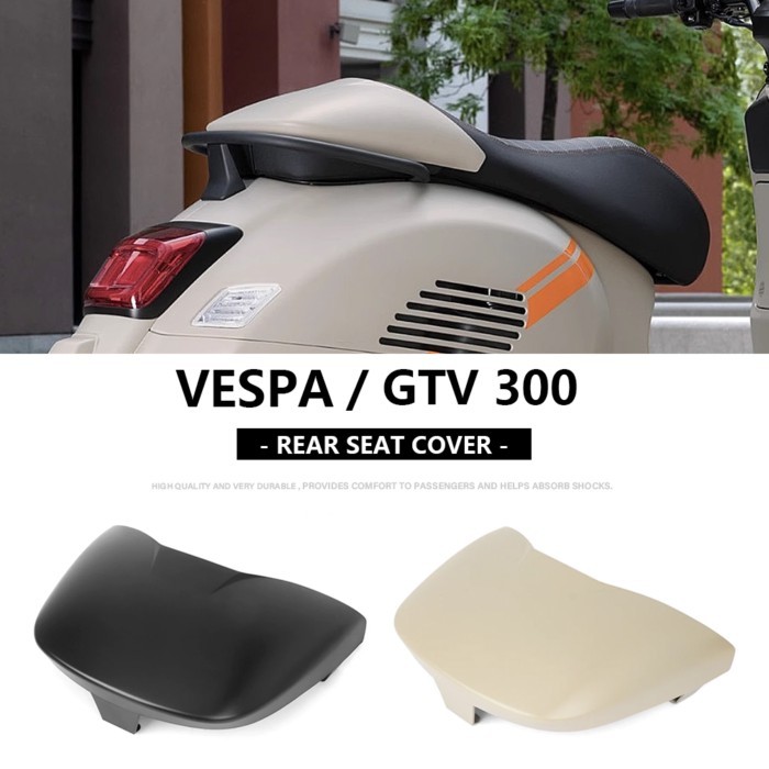Rear Seat Cover For Vespa GTV300 GTV300 GTV GTV 300 2018-2024 Rear Pillion Passenger Cowl Motorcycl