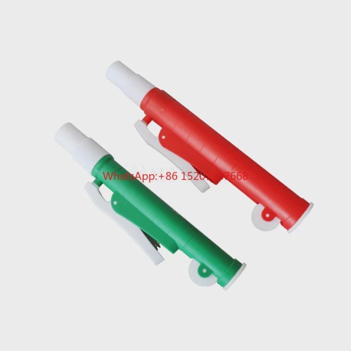SY-B111 bottom price 2ml/10ml/25ml manual Pipette Fillers Lab Pipette Pump