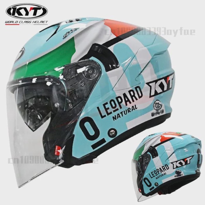 KYT motorcycle half helmet winter cascos para moto men's motocross riding Helmet women's motorbike