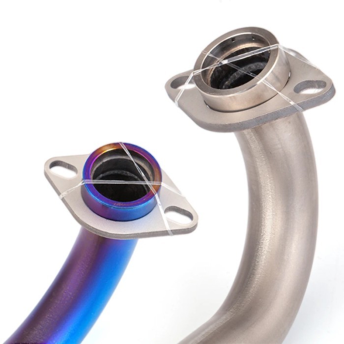 For XMAX 300 XMAX300 XMAX 250 XMAX250 2017-2021 Full Exhaust Muffler System 51mm Exhaust Muffler ti