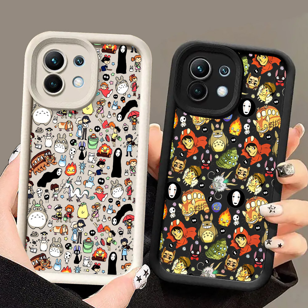 Studio Ghibli ญี่ปุ่นอะนิเมะ Spirited Away Totoro เคสโทรศัพท์สําหรับ Xiaomi 17 Pro 15 Utra 13T 14T 1