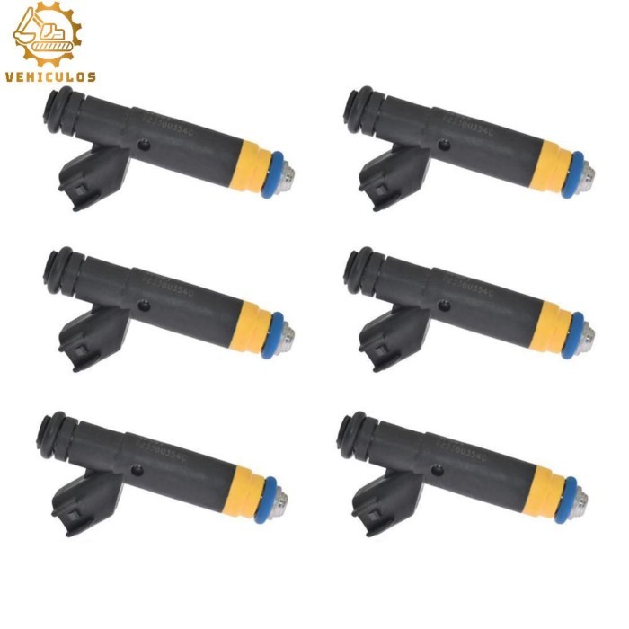 YR3E-A4A YR3E-A6A 822-11162 6PCS Auto Parts Fuel Injectors For 1999-2004 Ford F-150 Heritage Mustan