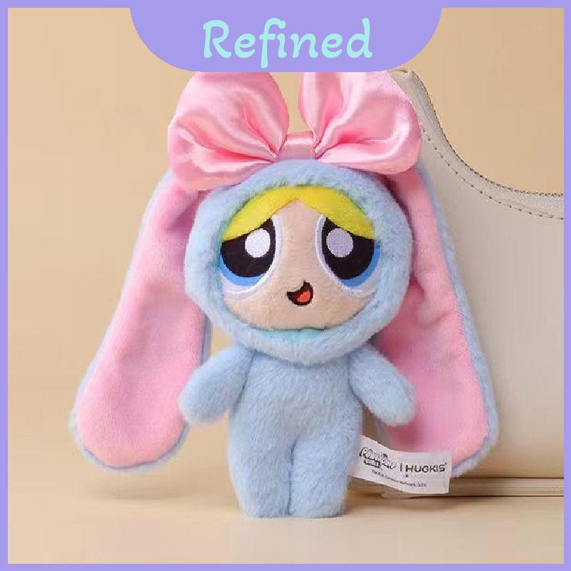 Bunny Charming Plush Ears ของเล่น Bowtie ของขวัญหวานสําหรับนักสะสมสําหรับเด็ก