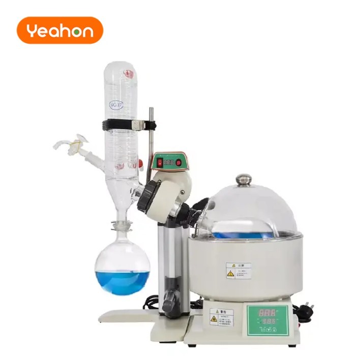2L Rotary Evaporator Full Set With Water Chiller and Vacuum Pump and Vacuum Controller