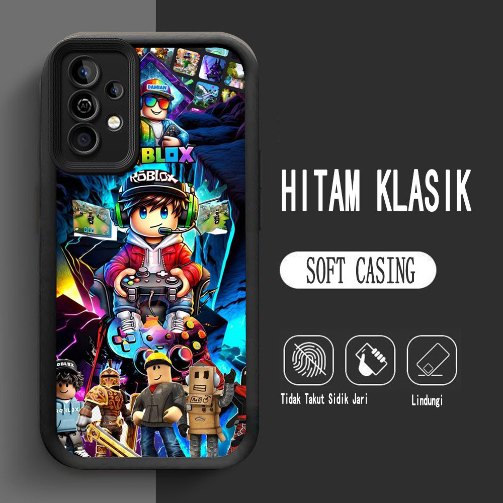 Y-10 Roblox Boy ปลอกซิลิโคนสําหรับ Samsung S25 Ultra S21 M15 A55 S24 FE 5G กรณี