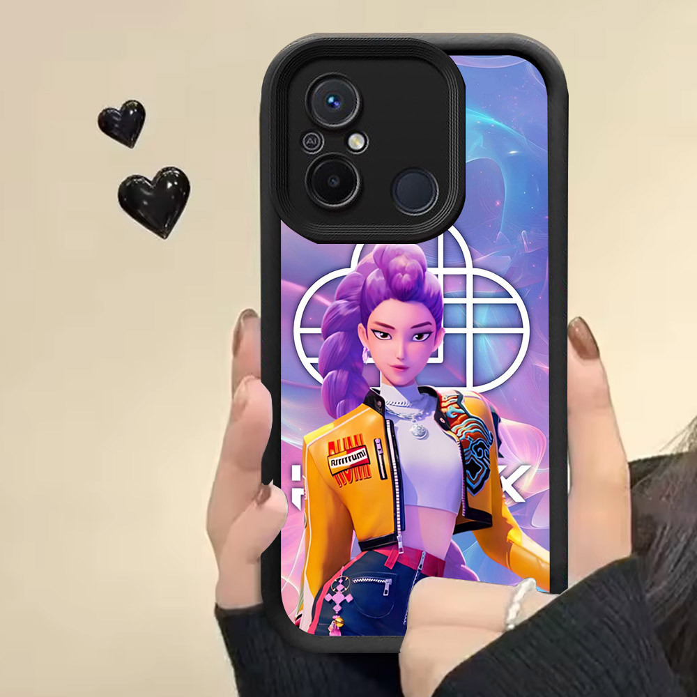 R7 K-POP Demon Hunters ปลอกซิลิโคนสําหรับ Xiaomi POCO C55 Redmi 10C 12C 9C C31