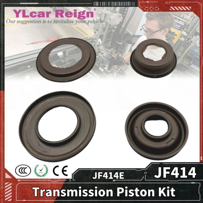 JF414E JF414 4Pcs/Set Automatic Transmission Gearbox Rebuild Piston Kit Fit for 4-Speed GEELY Nissa