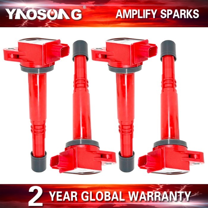 4PCS Ignition Coil 30520-R40-007 30520R40007 UF602 UF-602 099700147 For Honda Accord CRV CR-V Cross