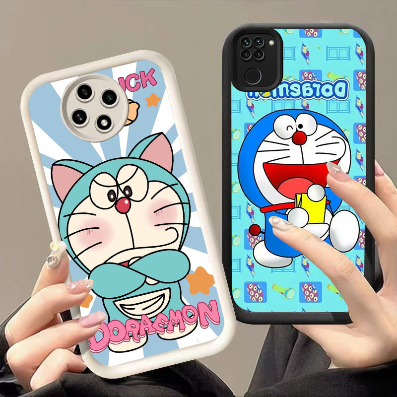 HW-2 Anywhere ประตู Doraemon ปลอกซิลิโคนกันกระแทกสําหรับ Xiaomi Redmi Note Poco 8 M2 9S 9 Pro Max