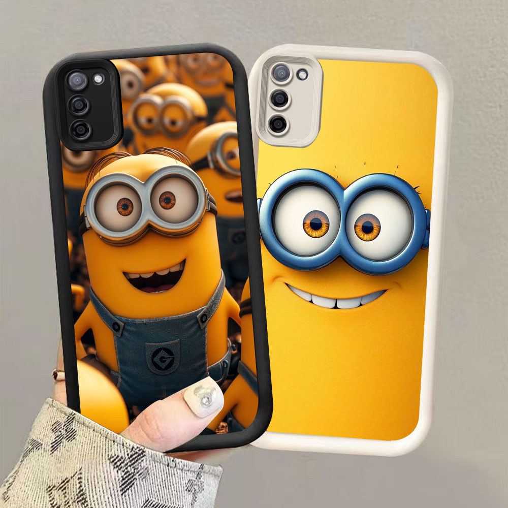 HW-6 Charming Minions ปลอกซิลิโคนกันกระแทกสําหรับ Samsung A71 FE A02S S20 F02S M02S M30S A51 A31 A03