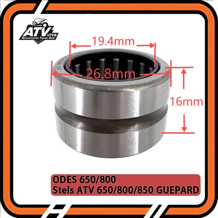 ODES 650 800 Needle roller bearings LU049927 10011152716 For Gepard 650 800 850 Stels ATV 650/800/8