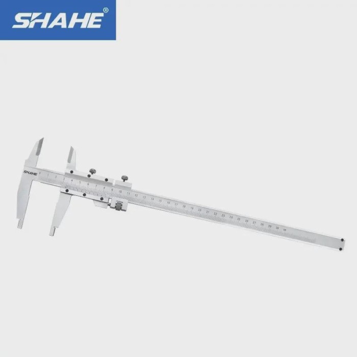 SHAHE 0-300 mm Stainless Steel Vernier Caliper Thickness Gauge Micrometer Measuring Tool