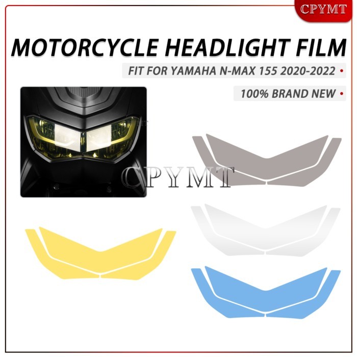 Motorcycle headlight protective film Decals NMAX Headlight Film Sticker Fit for Yamaha NMAX 155 nma