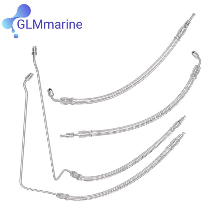 864588 Trim Ram Hydraulic Cylinder Hose 32-864959 For MerCruiser Bravo1 2 3 32-864588 32-99904Q*2 S
