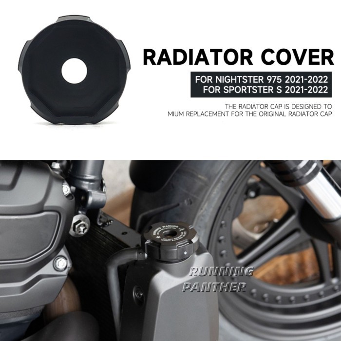 For Harley Sportster S RH1250 RH 1250 975 Nightster 975 RH975 2021 2022 Motorcycle Radiator Cap Wat
