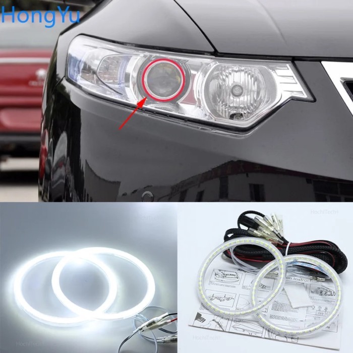 For Honda SPIRIOR 2009 2010 2011 2012 2013 Smd Led Angel Eyes kit Excellent Ultra bright illuminati